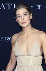 ROSAMUND PIKE at A Private War Premiere in Los Angeles 10/24/2018