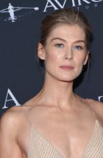 ROSAMUND PIKE at A Private War Premiere in Los Angeles 10/24/2018
