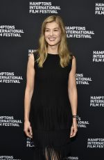 ROSAMUND PIKE at Hamptons International Film Festival 10/07/2018
