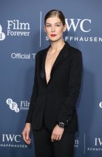 ROSAMUND PIKE at IWC Schaffhausen Gala Dinner in London 10/09//2018