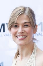 ROSAMUND PIKE at Mill Valley Film Festival Opening Reception 10/04/2018