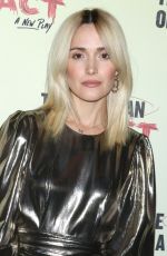 ROSE BYRNE at Lifespan of a Fact Broadway Opening Night in New York 10/18/2018