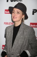 ROSE BYRNE at Mother of the Maid Opening Night in New York 10/17/2018