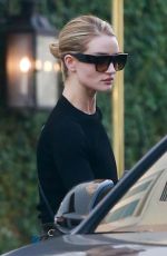 ROSIE HUNTIGNTON-WHITELEY Arrives at Lancer Dermatology in Beverly Hills 10/29/2018