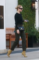 ROSIE HUNTIGNTON-WHITELEY Arrives at Lancer Dermatology in Beverly Hills 10/29/2018