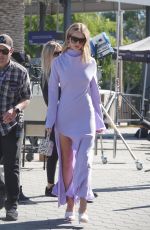 ROSIE HUNTINGTON-WHITELEY on the Set of Extra in Los Angeles 10/16/2018