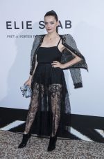 ROXANE MESQUIDA at Elie Saab Fashion Show in Paris 09/29/2018