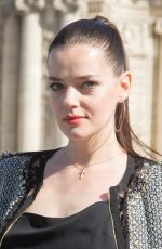 ROXANE MESQUIDA at Elie Saab Fashion Show in Paris 09/29/2018
