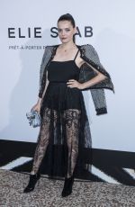 ROXANE MESQUIDA at Elie Saab Fashion Show in Paris 09/29/2018