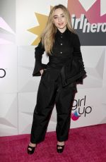 SABRINA CARPENTER at #girlhero Awards Luncheon in Beverly Hills 01/14/2018