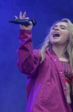 SABRINA CARPENTER Performs at Q100 Q-topia Fest in Atlanta 10/12/2018