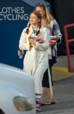 SADIE SINK on the Set of Stranger Things Season 3 in Palmetto 10/04/2018