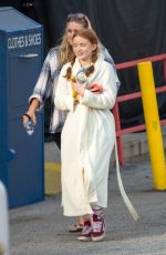 SADIE SINK on the Set of Stranger Things Season 3 in Palmetto 10/04/2018