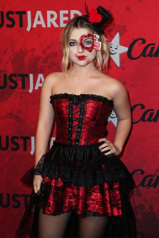 SAMMI HANRATTY at Just Jared Halloween Party in West Hollywood 10/27/2018