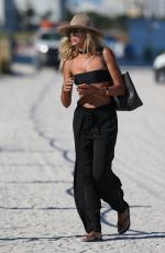 SANDRA KUBICKA on the Beach in Miami 10/21/2018