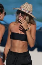 SANDRA KUBICKA on the Beach in Miami 10/21/2018