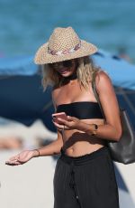 SANDRA KUBICKA on the Beach in Miami 10/21/2018