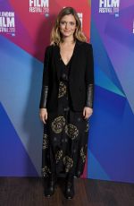 SARA COLANGELO at The Kindergarden Teacher Premiere at BFI London Film Festival 10/18/2018