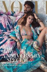 SARA SAMPAIO for Vogue Magazine, India October 2018