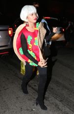 SARAH HYLAND as Taco Bell Out for Halloween 10/27/2018