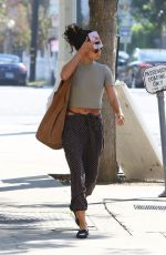 SARAH HYLAND at a Nail Salon in Los Angeles 10/25/2018