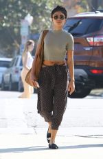 SARAH HYLAND at a Nail Salon in Los Angeles 10/25/2018
