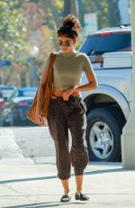 SARAH HYLAND at a Nail Salon in Los Angeles 10/25/2018