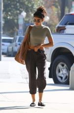 SARAH HYLAND at a Nail Salon in Los Angeles 10/25/2018