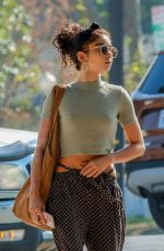 SARAH HYLAND at a Nail Salon in Los Angeles 10/25/2018
