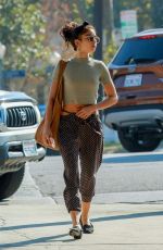 SARAH HYLAND at a Nail Salon in Los Angeles 10/25/2018