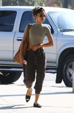 SARAH HYLAND at a Nail Salon in Los Angeles 10/25/2018