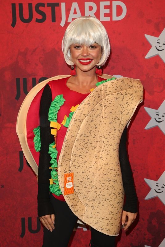 SARAH HYLAND at Just Jared’s 2018 Halloween Party in Hollywood 10/27/2018