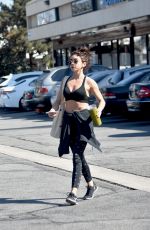 SARAH HYLAND in Tights Out in LOs Angeles 10/11/2018