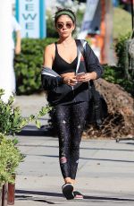 SARAH HYLAND Leaves a Gym in Los Angeles 10/15/2018