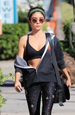 SARAH HYLAND Leaves a Gym in Los Angeles 10/15/2018
