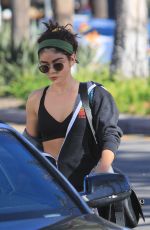 SARAH HYLAND Leaves a Gym in Los Angeles 10/15/2018