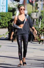 SARAH HYLAND Leaves a Gym in Los Angeles 10/15/2018
