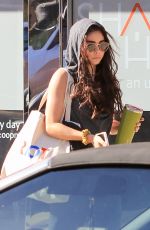 SARAH HYLAND Leaves Pilates Class in Studio City 10/09/2018