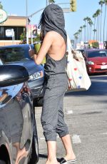SARAH HYLAND Leaves Pilates Class in Studio City 10/09/2018