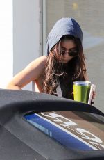 SARAH HYLAND Leaves Pilates Class in Studio City 10/09/2018