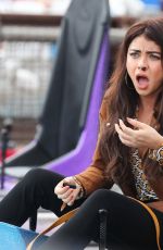 SARAH HYLAND on the Set of Modern Family in Santa Monica 10/02/2018