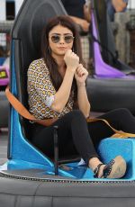 SARAH HYLAND on the Set of Modern Family in Santa Monica 10/02/2018