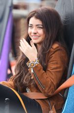 SARAH HYLAND on the Set of Modern Family in Santa Monica 10/02/2018