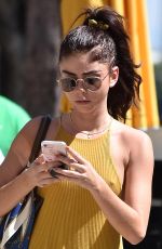 SARAH HYLAND Out and About in Los Angeles 09/30/2018