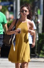 SARAH HYLAND Out and About in Los Angeles 09/30/2018