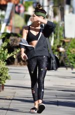 SARAH HYLAND Out and About in Los Angeles 10/15/2018