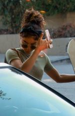 SARAH HYLAND Out and About in Los Angeles 10/25/2018