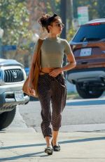 SARAH HYLAND Out and About in Los Angeles 10/25/2018