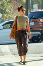 SARAH HYLAND Out and About in Los Angeles 10/25/2018