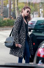 SARAH HYLAND Out and About in Studio City 10/13/2018